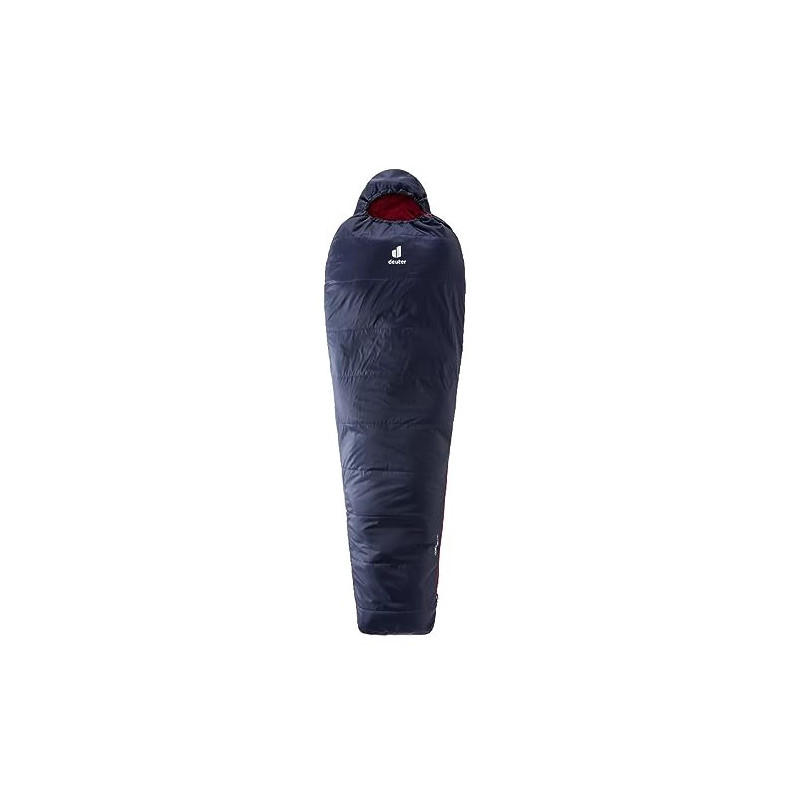 deuter Dreamlite Kunstfaser Schlafsack, navy-cranberry deuter Dreamlite Kunstfaser Schlafsack, navy-cranberry