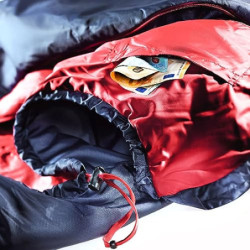 deuter Dreamlite Kunstfaser Schlafsack, navy-cranberry