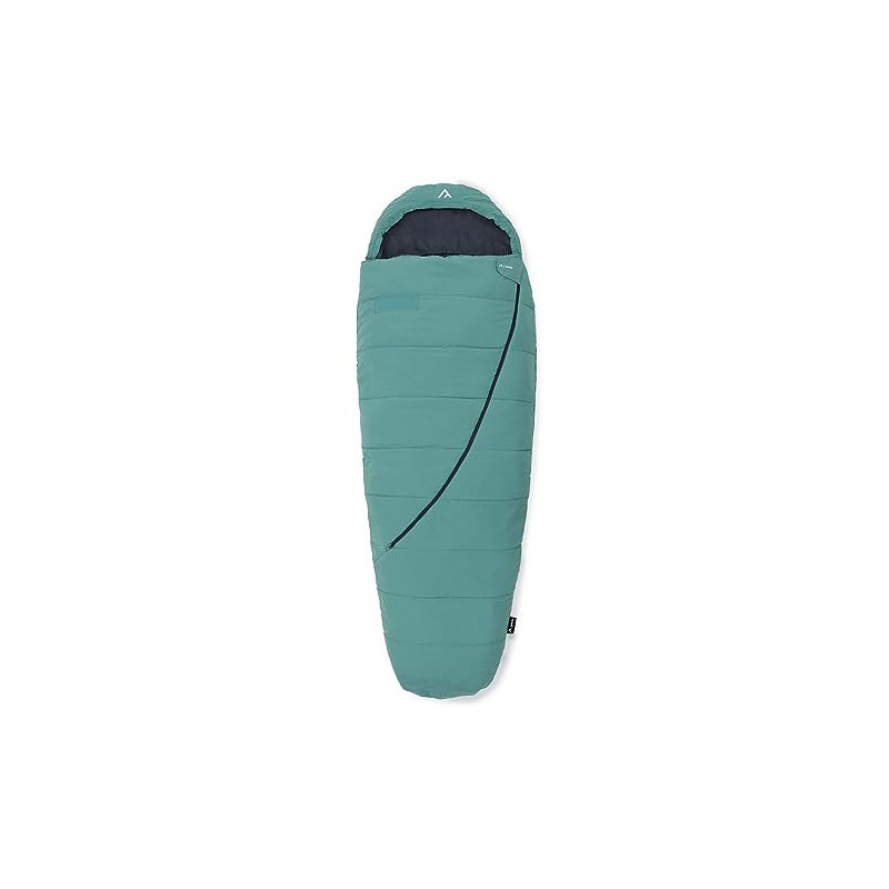 qeedo Buddy Mumienschlafsack - extra breit, groß, leicht, bequem - Sommerschlafsack mit kleinem Packmaß und Soft-Touch-Oberfl qeedo Buddy Mumienschlafsack - extra breit, groß, leicht, bequem - Sommerschlafsack mit kleinem Packmaß und Soft-Touch-Oberfl