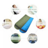 Sleeping Bag 4 Season, Single Adult Envelope Sleeping Bag  Blue 