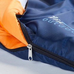 Skandika Doppelschlafsack Iceland | Double/Single Schlafsack mit/ohne Baumwoll-Flanell Innenfutter für Erwachsene, trennbar, 