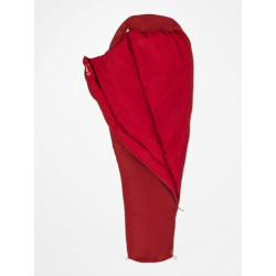 Marmot NanoWave 45 Long, Mumienschlafsack für Erwachsene, extralang, ultraleicht, ideal für Camping und Trekking, 198 cm, gee