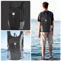 Guittly Faltbarer Rucksack 20l, Faltbarer Rucksack Wasserdicht, Packbare Backpacks Ultraleicht Tagesrucksack für Damen Herren