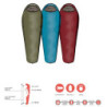 Grand Canyon Fairbanks 205 Mumienschlafsack - Premium Schlafsack für Outdoor Camping - Limit -4° - Caneel Bay
