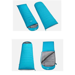 GUOCU Schlafsack Winter, Warm Deckenschlafsack 3-4 Jahreszeiten, Outdoor Schlafsack Wasserdichter & Ultraleicht Für Camping, 