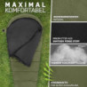 NORDBÄR® Sommerschlafsack Ultraleicht & kompakt [750g] mit kleinem Packmaß | Mumienschlafsack leicht & warm [100GSM] | Hütten
