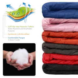 JAICOM Schlafsack - Kleines Packmaß Deckenschlafsack, Leicht & Dünn Sommerschlafsack - für Camping, Outdoor, Erwachsene, Wand