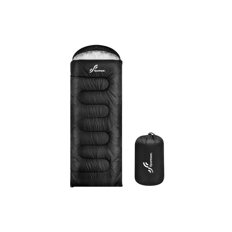 Schlafsack Outdoor für Camping: Sportneer 3-4 Jahreszeiten Sommerschlafsack Schlafsäcke Winter Sleeping Bag Kleines Packmaß T Schlafsack Outdoor für Camping: Sportneer 3-4 Jahreszeiten Sommerschlafsack Schlafsäcke Winter Sleeping Bag Kleines Packmaß T