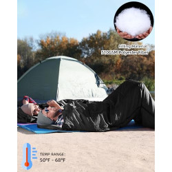 Schlafsack Outdoor für Camping: Sportneer 3-4 Jahreszeiten Sommerschlafsack Schlafsäcke Winter Sleeping Bag Kleines Packmaß T