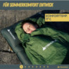 Trinordic 900g Ultraleicht Sommerschlafsack XL – kleines Packmaß mit Anti-Klemm-Reißverschluss – Mumienschlafsack Outdoor für