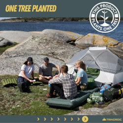 Trinordic 900g Ultraleicht Sommerschlafsack XL – kleines Packmaß mit Anti-Klemm-Reißverschluss – Mumienschlafsack Outdoor für