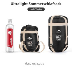 Naturehike Ultraleichter Sommerschlafsack, weicher Komfort, Reiseschlafsack, wasserdichter Schlafsack für Camping, Wandern – 
