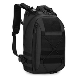 HUNTVP 15L Mini Rucksack Taktisch Wanderrucksack Molle Schultasche Wasserdicht Daypack Militärisch Schulrucksack Studenttasch