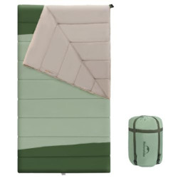 Naturehike Schlafsack aus Baumwolle 3-4 Jahreszeiten Wasserdichter Leichter Deckenschlafsack für Camping, Reisen und Outdoor-
