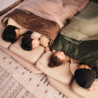 Naturehike Schlafsack aus Baumwolle 3-4 Jahreszeiten Wasserdichter Leichter Deckenschlafsack für Camping, Reisen und Outdoor-