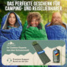ONLYHIKE® Innovativer Sommerschlafsack kleines Packmaß & Ultraleicht [ab 750g] | Schlafsack Ultraleicht in Gr. M-XL | Mumiens