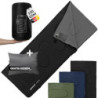 MONTARAY Deckenschlafsack ohne Kapuze 3°C INKL. KISSEN - Outdoor Winter-Schlafsack & Sommer-Schlafsack 150GSM 3-4 Jahreszeite