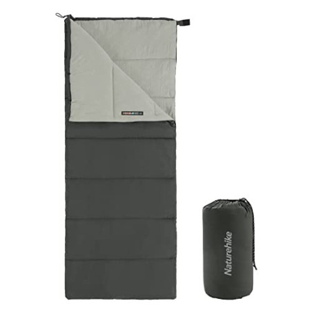 Naturehike Schlafsack für Erwachsene, Leichter Rechteckiger Spleißbarer 3 Jahreszeiten Schlafsack, für Outdoor Camping, Wande