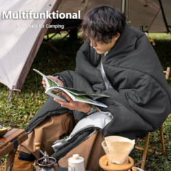Naturehike Schlafsack für Erwachsene, Leichter Rechteckiger Spleißbarer 3 Jahreszeiten Schlafsack, für Outdoor Camping, Wande