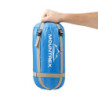 MOUNTREX® Schlafsack – Ultraleicht & Kompakt  850g  - Outdoor Sommerschlafsack - Mumienschlafsack  205x75cm  - Kleines Packma