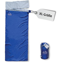 MIQIO® 2in1 Großer XL Sommer Schlafsack für Erwachsene | Kompressionssack für kleines Packmaß | Für Camping, Outdoor, Festiva
