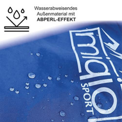 MIQIO® 2in1 Großer XL Sommer Schlafsack für Erwachsene | Kompressionssack für kleines Packmaß | Für Camping, Outdoor, Festiva
