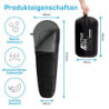 Active Era Mumienschlafsack - Schlafsack Sommer, Frühling, Herbst, 10°C bis 18°- Indoor und Outdoor Camping, Festivals - Slee