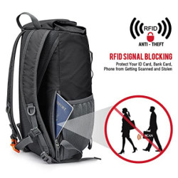 G4Free 15L Ultraleicht Faltbarer Kleiner Trekkingrucksack Damen Herren Wanderrucksack Daypack Reiserucksack für Outdoor Wande