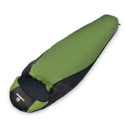 Trekking-Schlafsack Trek Night von outdoorer - der Leicht-Schlafsack, warm, leicht, kleines Packmaß