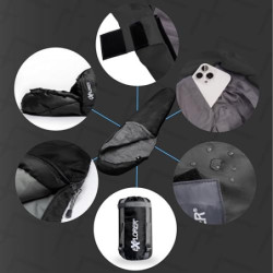 EXPLORER® Light 600 Sommerschlafsack [700g] -2°C bis +14°C [120g/m²] Ultraleicht Schlafsack Outdoor 210x75x50cm Sommer Mumien