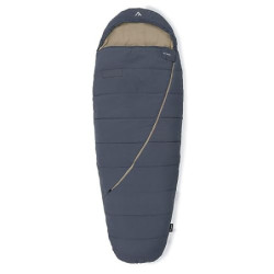 qeedo Buddy Mumienschlafsack - extra breit, groß, leicht, bequem - Sommerschlafsack mit kleinem Packmaß und Soft-Touch-Oberfl