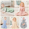 Yoofoss Baby Schlafsack Baumwolle 2.5 TOG Warm Baby Winterschlafsack Weich Babyschlafsack Neugeborene im 0-6 Monaten Perfekte