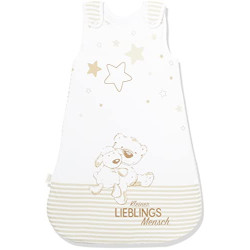 Herding Baby Best Baby-Schlafsack, Kleiner Lieblingsmensch Motiv, 70 cm, Seitlich umlaufender Reißverschluss und Druckknöpfe,