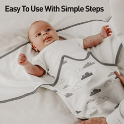 Soarwg Kids Pucksack 0–3 Monate Baby Schlafsäcke für Neugeborenen Kleinkinder Oeko-tex100 Swaddle Decke Pucktuch Babyschlafsa