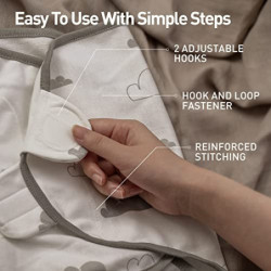 Soarwg Kids Pucksack 0–3 Monate Baby Schlafsäcke für Neugeborenen Kleinkinder Oeko-tex100 Swaddle Decke Pucktuch Babyschlafsa