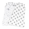 Babyschlafsack für Neugeborene, 0-6 Monate 0.5 TOG 100% Baumwolle, Oeko-tex100 ärmellose Wickeldecke, Unisex, für Jungen und 