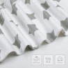 Babyschlafsack für Neugeborene, 0-6 Monate 0.5 TOG 100% Baumwolle, Oeko-tex100 ärmellose Wickeldecke, Unisex, für Jungen und 