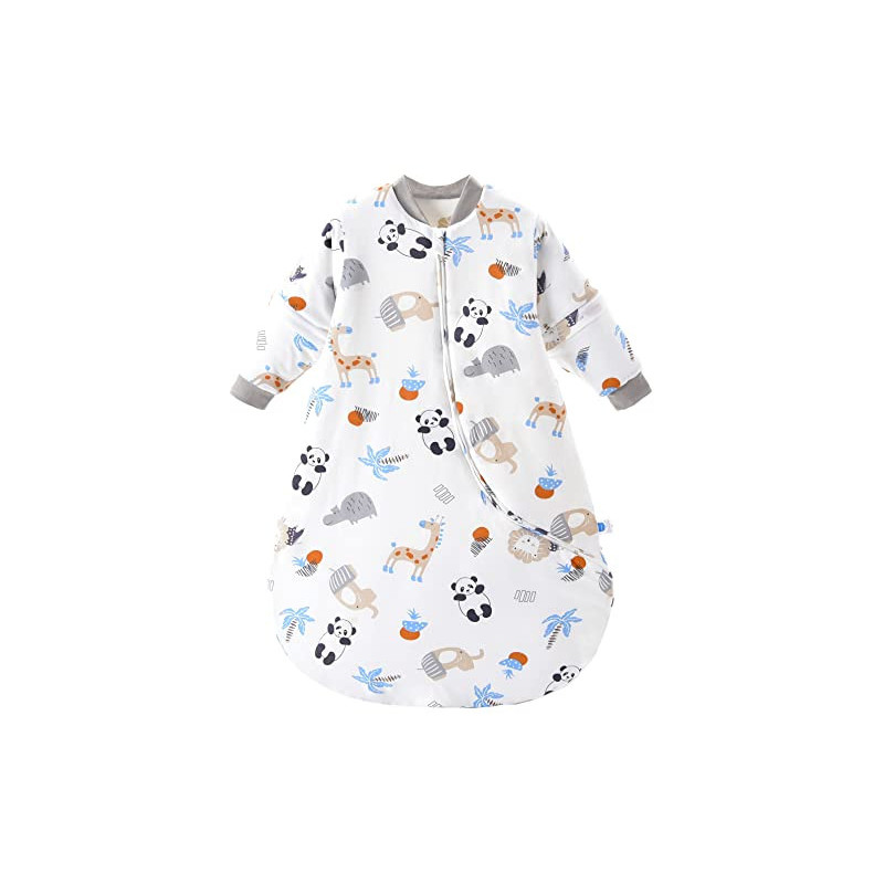Chilsuessy Baby Schlafsack Winter mit abnembar Langarm Wattiert Babyschlafsack Kleine Kinder Ganzjahres Schalfsack Schlafanzu Chilsuessy Baby Schlafsack Winter mit abnembar Langarm Wattiert Babyschlafsack Kleine Kinder Ganzjahres Schalfsack Schlafanzu