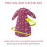 amo nenes Babyschlafsack 2.5 TOG, Baby Autumn Winter Long Sleeve Schlafsack, 100% Baumwolle, abnehmbare Ärmel, Length 72cm, 0
