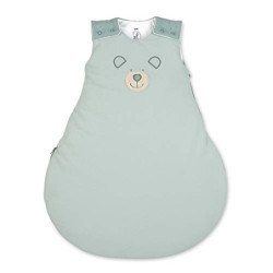 Sterntaler Baby-Schlafsack, Bär Ben, Reißverschluss und Knöpfe, Größe: 50/56