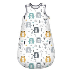 Mosebears Schlafsack Baby 2.5 Tog Baby Winter Schlafsack Kinder Schlafsack aus Baumwolle Verschiedene Größen von der Geburt b