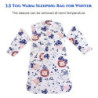 Chilsuessy Baby Schlafsack Winter 3.5 Tog Kinder Schlafsack Warm Schlafsäcke Jungen Mädchen Schlafsack für Kleinkinder Neugeb