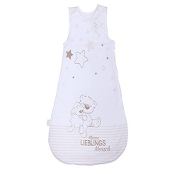 Herding Baby Best Baby-Schlafsack, Kleiner Lieblingsmensch Motiv, 110 cm, Seitlich umlaufender Reißverschluss und Druckknöpfe