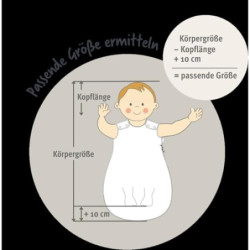 Sterntaler Baby-Schlafsack 62/68 Emmilius