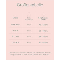 molis&co - Baby Schlafsack ärmellos - Ideal für den Winter - Babyschlafsack tog 2.5 ohne Ärmel - 100% Baumwolle  Oeko-TEX 100