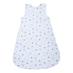 Herding Baby Best Baby-Schlafsack, Panda Motiv, 70 cm, Seitlich umlaufender Reißverschluss und Druckknöpfe, Weiß