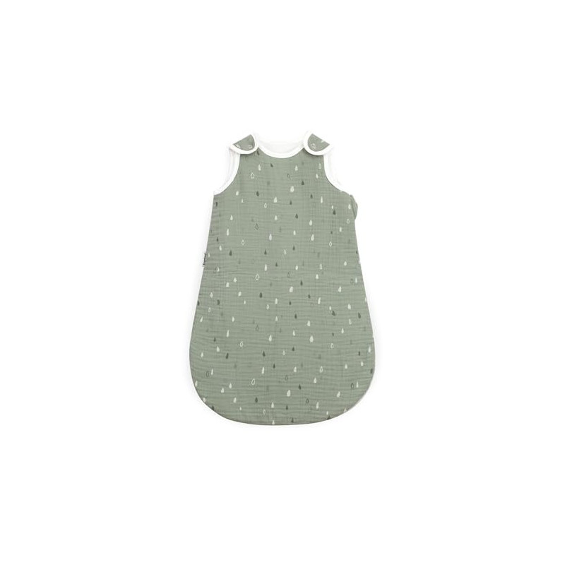 Ehrenkind® Musselin Babyschlafsack 2.5 TOG | 100% Bio-Baumwolle Jade mit Tropfen | Baby Schlafsack | 74/80 | Oeko Tex zertifi Ehrenkind® Musselin Babyschlafsack 2.5 TOG | 100% Bio-Baumwolle Jade mit Tropfen | Baby Schlafsack | 74/80 | Oeko Tex zertifi