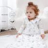Mosebears Winterschlafsack Baby 2.5 Tog,Bambusfaser Baby Schlafsack, Extrem weich und warm Wald,S 0-6 Monate  