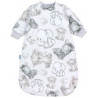 TupTam Baby Ganzjahresschlafsack Rund OEKO- TEX zertifizierte Materialien mit abnehmbaren Ärmeln 2.5 TOG unisex, Farbe: Safar