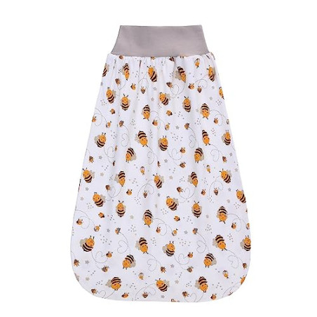 LAT LEE AND TOWN Baby Schlafsack Baby Strampelsack Sommerschlafsack Baby Schlafsack mit breitem Bund für Mädchen Jungen